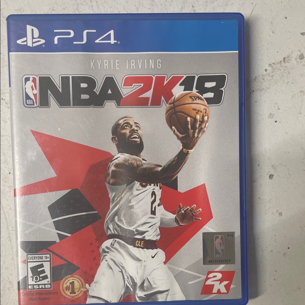 NBA 18 for PS4 - Blue and Red